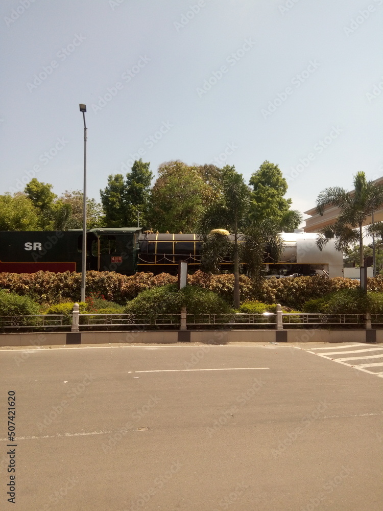 Naklejka premium Train Icon