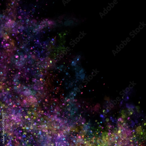 abstract background with stars