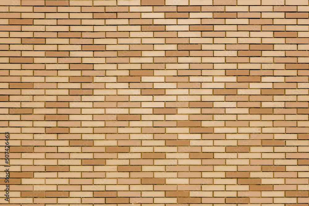 Beige brick wall. Construction retro stylish background. Beige brick wall. Construction retro stylish background.