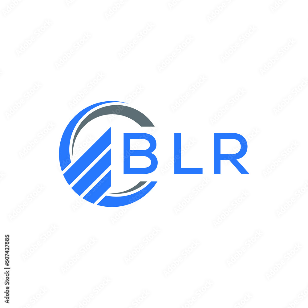 BLR Flat accounting logo design on white background. BLR creative initials Growth graph letter logo concept. BLR business finance logo design. BLR Flat accounting logo design on white background. BLR creative initials Growth graph letter logo concept. BLR business finance logo design.