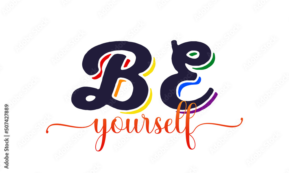 Be proud LGBTQ pride month in june in every year. Rainbow sign pride community typography design for banner, poster, card and background template. Be proud LGBTQ pride month in june in every year. Rainbow sign pride community typography design for banner, poster, card and background template.