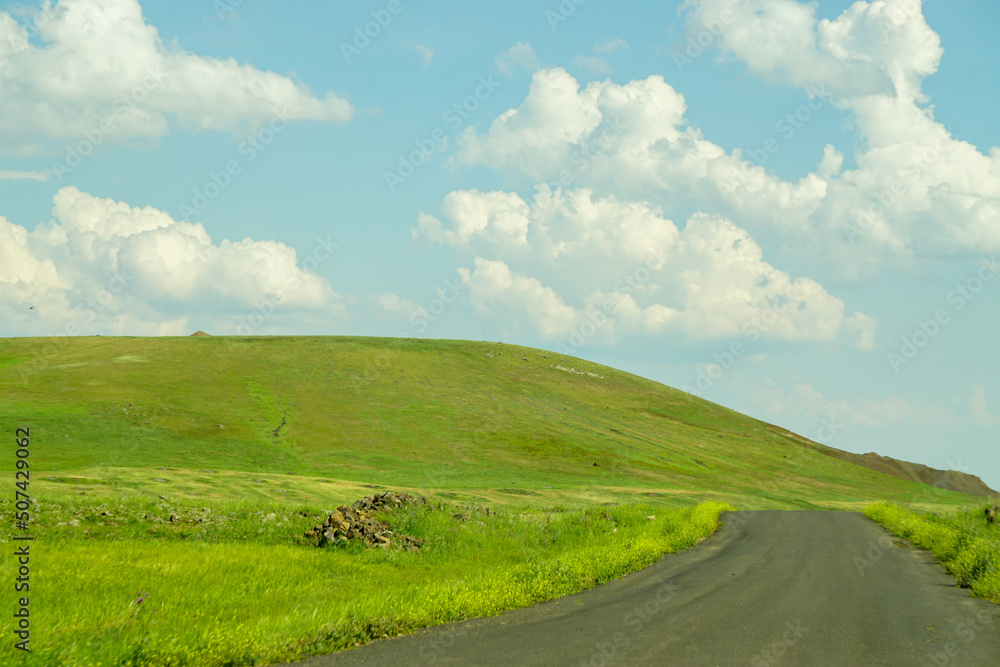 Beautiful countyside roads of South Eastern Turkey