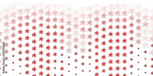 Light Purple, Pink vector texture with disease symbols.