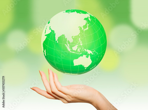 エコロジー　サステナブル　環境技術　SDGsイメージ