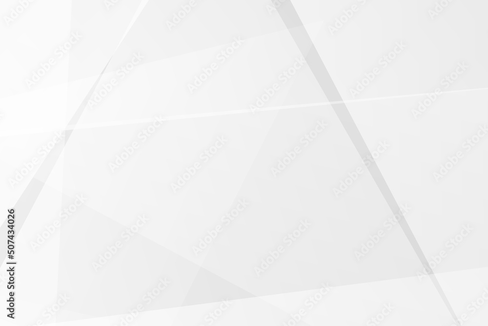 Obraz premium Abstract white and grey on light silver background modern design. Vector illustration EPS 10.