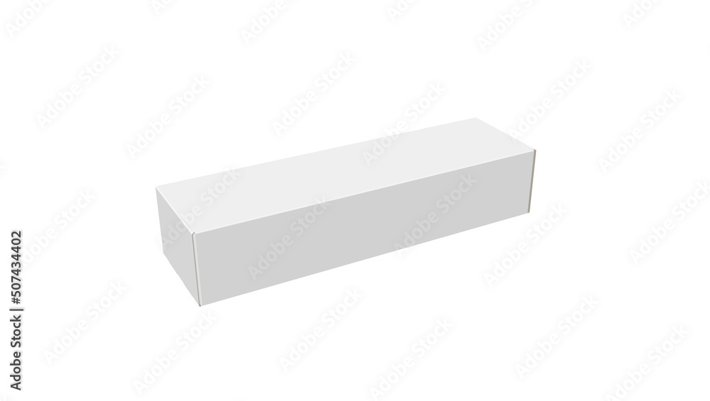 Mailer box and packaging 3d image for mockup Mailer box and packaging 3d image for mockup