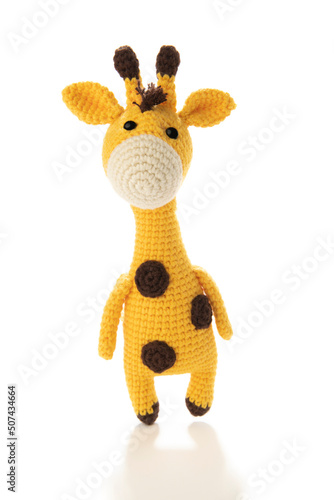 Photography Amigurumi crochet giraffe