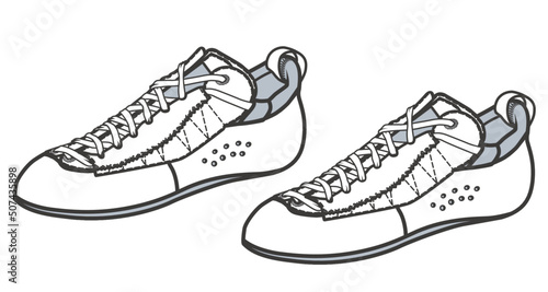shoes illustration	