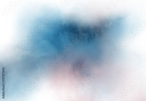 Beautiful watercolour background. Versatile artistic image for creative design projects: posters, banners, cards, magazines, covers, prints and wallpapers. Modern art.