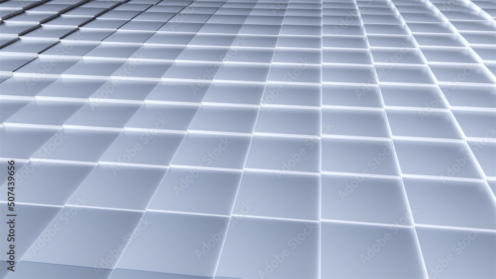 Waves of cubes. Computer generated 3d render Waves of cubes. Computer generated 3d render