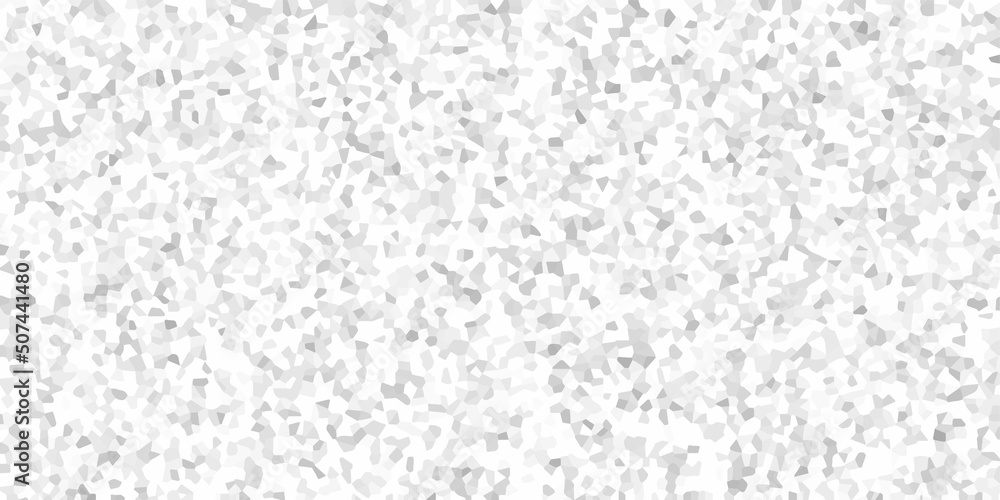 Abstract design with white paper texture background and terrazzo ...