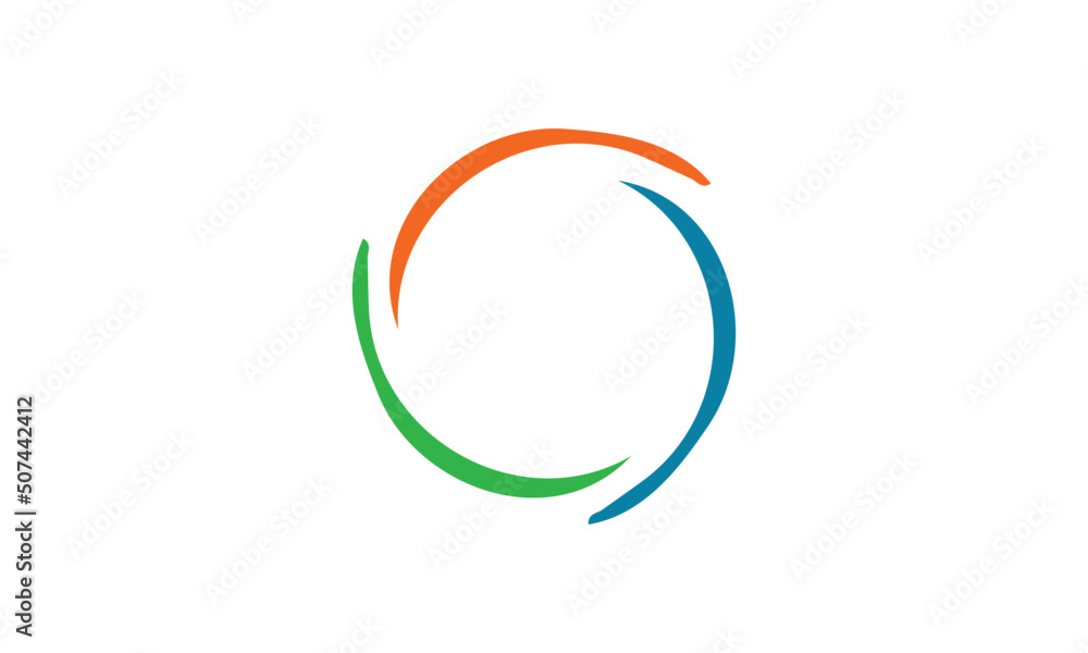Lines in Circle Form . Spiral Vector Illustration .Technology round Logo . Design element . Abstract Geometric shape . Striped border frame for image Lines in Circle Form . Spiral Vector Illustration .Technology round Logo . Design element . Abstract Geometric shape . Striped border frame for image
