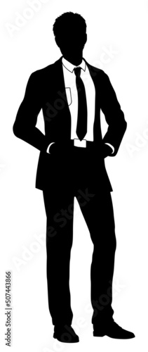 Business People Man Silhoue...