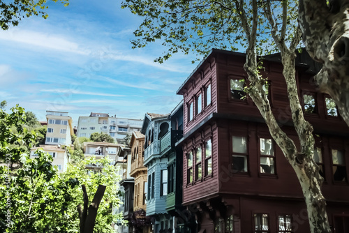 Wallpaper Mural Kuzguncuk Old Colored Wooden Houses Torontodigital.ca