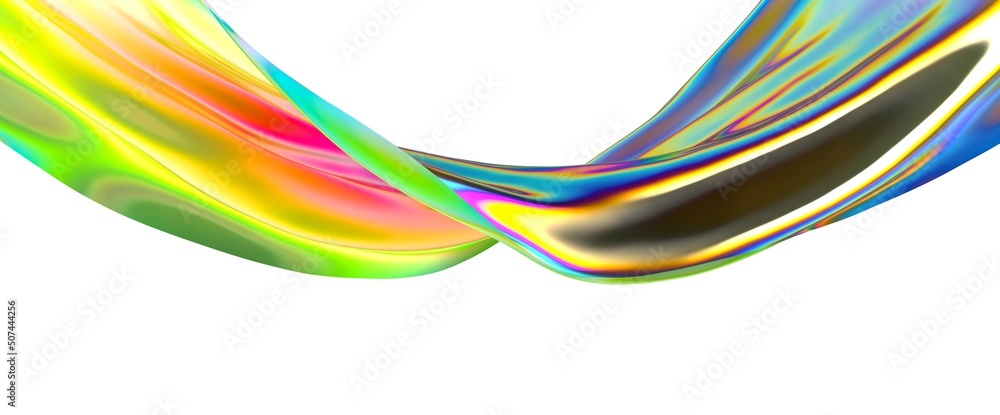 3D render abstract background. Colorful twisted shapes in motion. Computer generated digital art for poster, flyer, banner 3D render abstract background. Colorful twisted shapes in motion. Computer generated digital art for poster, flyer, banner