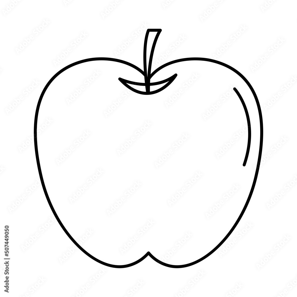 Fototapeta premium food and fruit icon