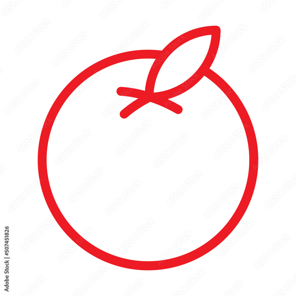 Obraz premium food and fruit icon