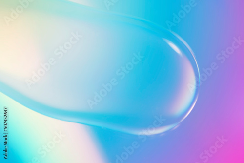colorful abstract blue pink blur rainbow gradient background. multicolored glowing texture. photo