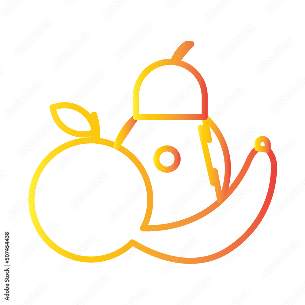 food and fruit icon food and fruit icon