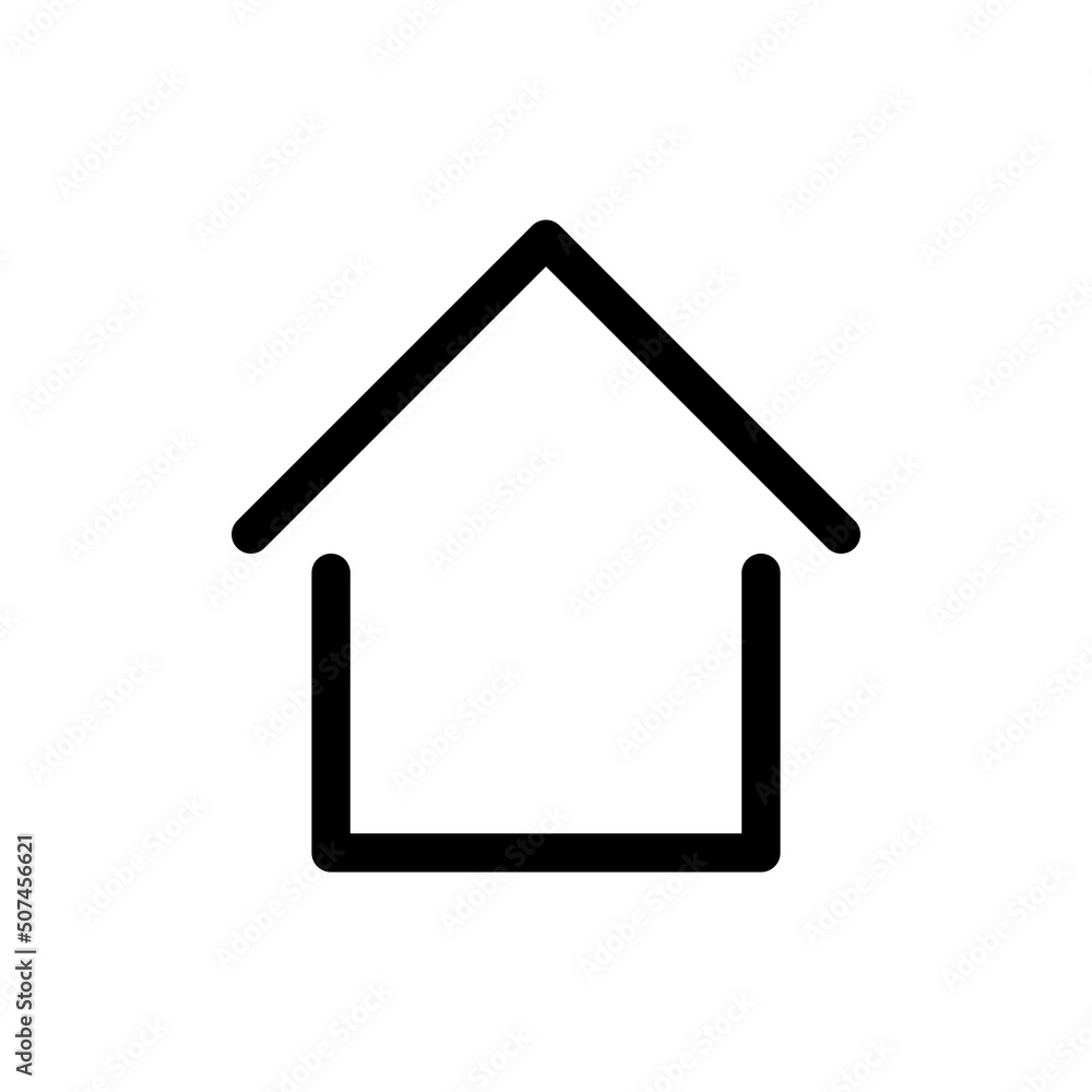 Home line simple icon Home line simple icon