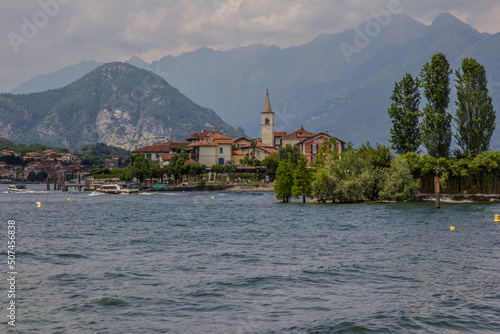 Wallpaper Mural Urban view of Stresa, a town on the Maggiore lake Torontodigital.ca