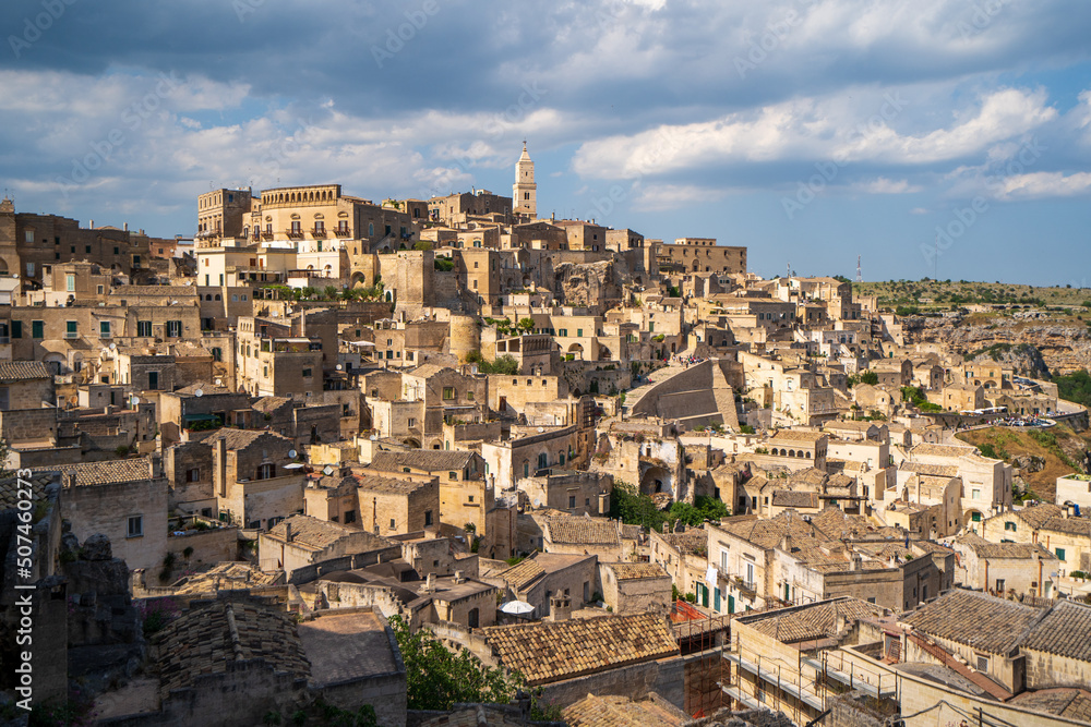 spectacular view of Matera 