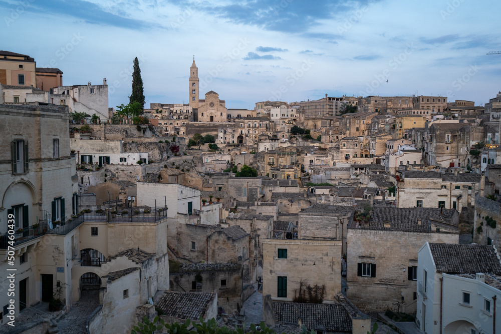 spectacular view of Matera 