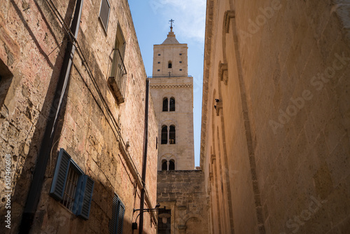 old street in the Matera, Italy
