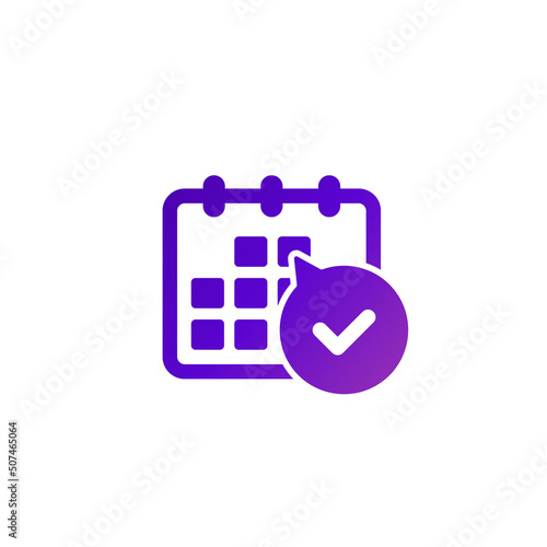 save a date, calendar icon on white