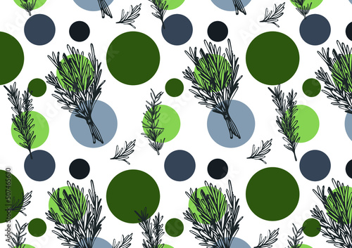 pattern food collection fruit and vegetables