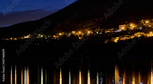 Nacht in Stara Baska in Kroatien, Insel Krk