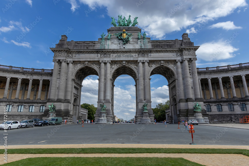 The Triumphal Arch, Brussels, Belgium