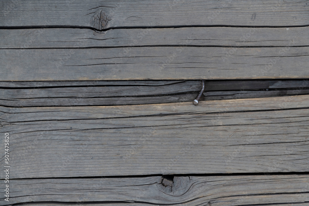 Obraz premium Old wood background. Natural wooden texture.