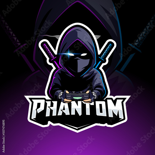 Phantom Assassins Esport Mascot Logo Design
