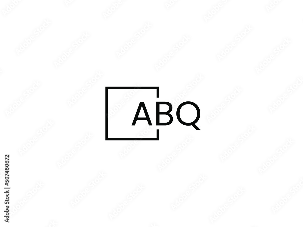 Obraz premium ABQ letter initial logo design vector illustration
