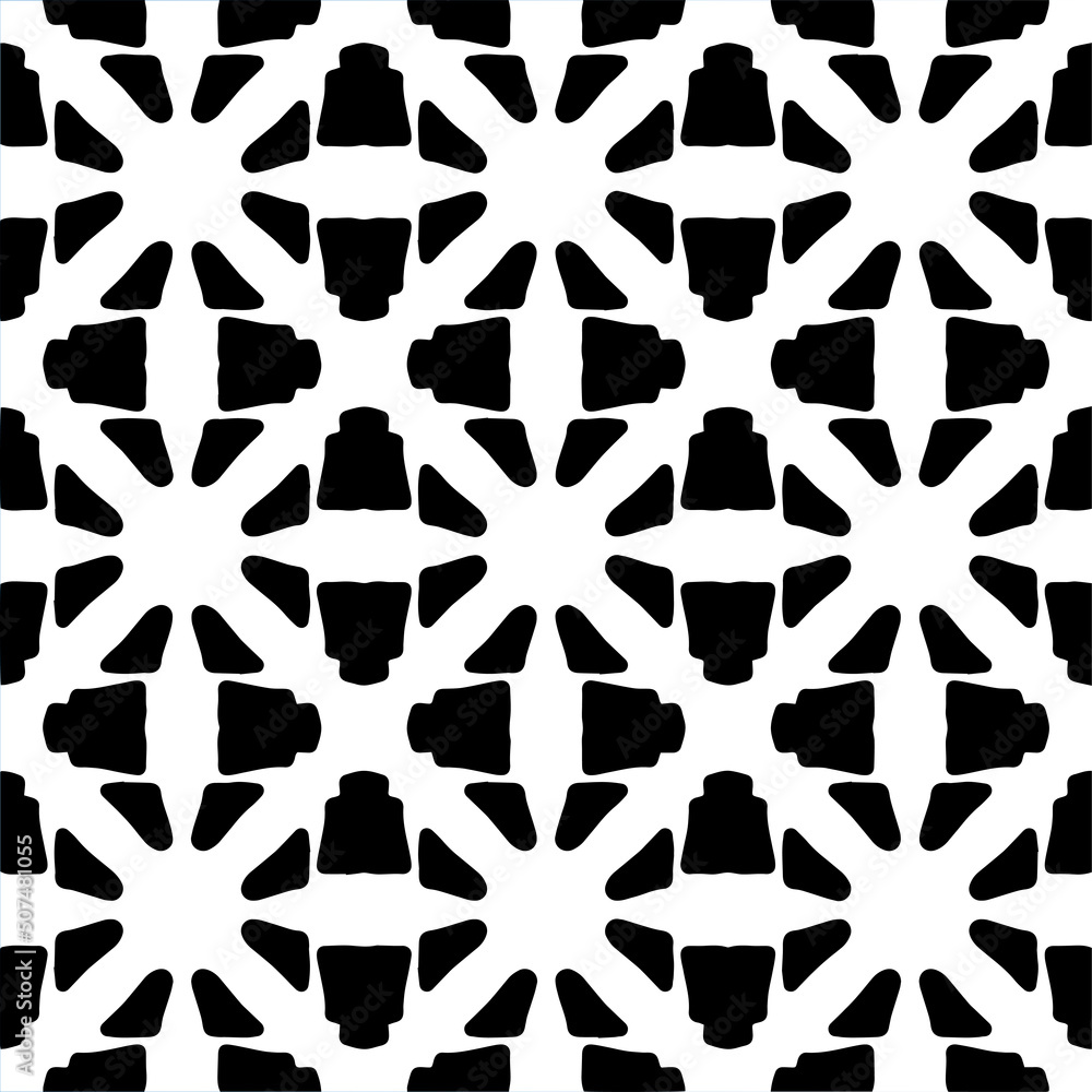 Seamless abstract geometric hand drawn pattern. Seamless abstract geometric hand drawn pattern.