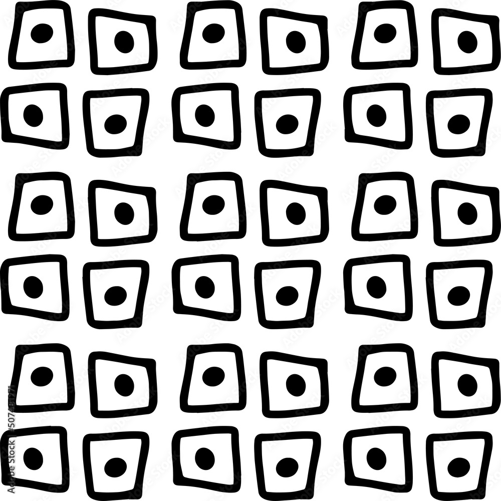 Seamless abstract geometric hand drawn pattern. Seamless abstract geometric hand drawn pattern.