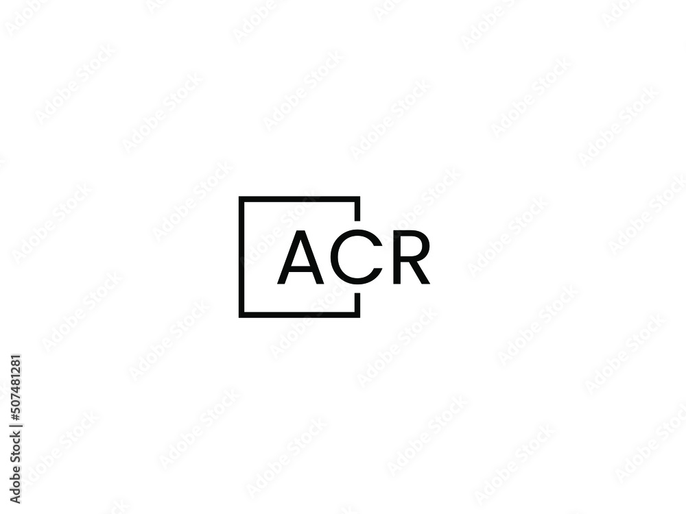 ACR letter initial logo design vector illustration ACR letter initial logo design vector illustration