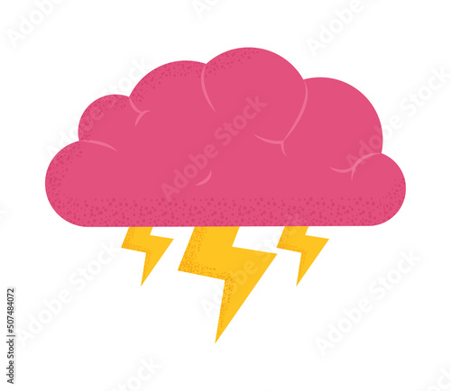 stormy brain icon