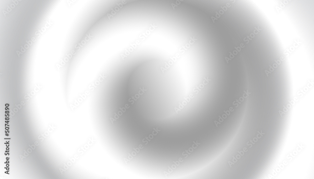 Volume 3d whirlpool, abstract blurred circular banner