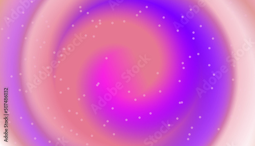 Unicorn purple fairy tale background