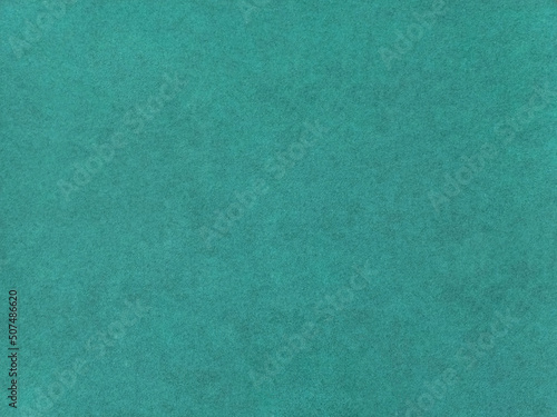 Green suede leather texture background