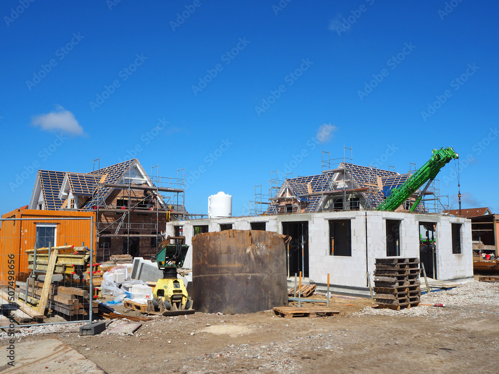 Fototapeta premium Baustelle