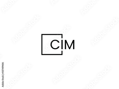 CIM Letter Initial Logo Design Vector Illustration 