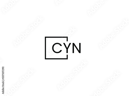 Free Download CYN Letter Initial Logo Design Vector Illustration - GFXLoad
