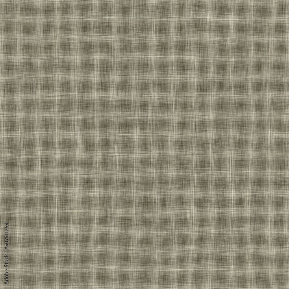 Fototapeta premium Seamless jute hessian fiber texture background. Natural eco beige brown fabric effect tile. For recycled, organic neutral tone woven rustic hemp backdrop