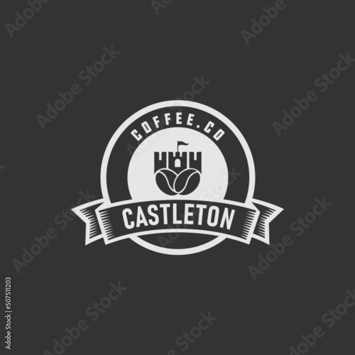 Castle Logo Design Inspirations Vector