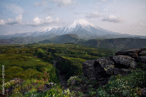 Kamchatka volcano