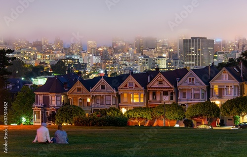 San Francisco Alamo Square photo