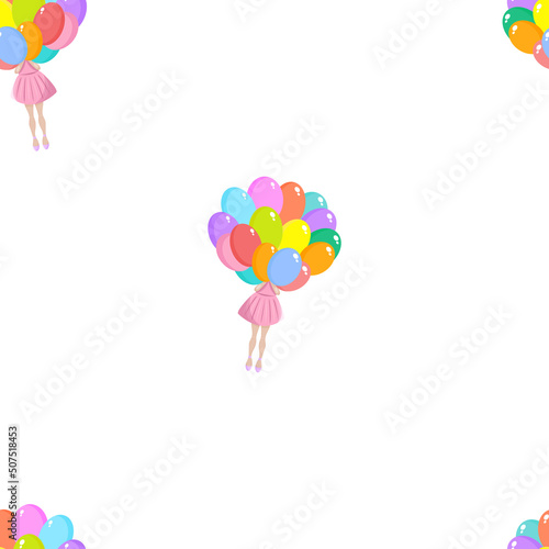 
bright colorful pattern for printing on any materials